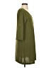 Unbranded Solid Green Casual Dress Size S - photo 4