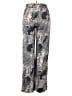 IMAN Paisley Gray Casual Pants Size S - photo 2