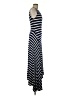 Max Studio Stripes Blue Casual Dress Size M (estimated) - photo 4