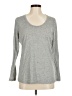 Nike Gray 3/4 Sleeve T-Shirt Size M - photo 1