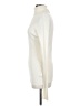 St. John 100% Rayon Ivory Turtleneck Sweater Size S - photo 5