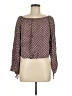 Otis & Maclain 100% Rayon Brown Long Sleeve Blouse Size M - photo 1
