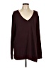 Lucky Brand Burgundy Pullover Sweater Size L - photo 1