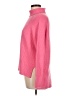 Flat White Solid Pink Turtleneck Sweater Size L - photo 5