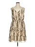 ePretty 100% Polyester Animal Print Tan Cocktail Dress Size XL - photo 1