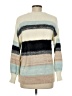 Rain + Rose 100% Polyamide Stripes Ivory Pullover Sweater Size M - photo 2