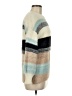 Rain + Rose 100% Polyamide Stripes Ivory Pullover Sweater Size M - photo 4