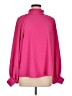 ASOS 100% Polyester Pink Long Sleeve Blouse Size 8 - photo 1