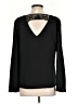 Cooper & Ella 100% Polyester Black Long Sleeve Blouse Size S - photo 2