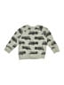 Baby Gap 100% Cotton Print Gray Pullover Sweater Size 2T - photo 2