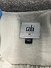 CAbi 100% Polyester Ivory Sleeveless Blouse Size M - photo 7