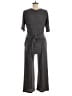 Piper & Scoot Tweed Gray Jumpsuit Size M - photo 2