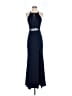 Jodi Kristopher Blue Cocktail Dress Size 3 - photo 1