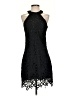 Aqua 100% Polyester Black Cocktail Dress Size XS - photo 1