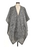 Demdaco 100% Polyester Gray Poncho One size - photo 1
