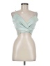 Shein Green Sleeveless Blouse Size 6 - photo 1