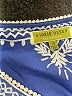 Sigrid Olsen 100% Cotton Blue 3/4 Sleeve Blouse Size XS - photo 7