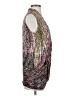 BCBGMAXAZRIA 100% Polyester Silver Sleeveless Blouse Size XS - photo 4