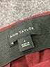 Ann Taylor Color Block Burgundy Track Pants Size 4 - photo 7
