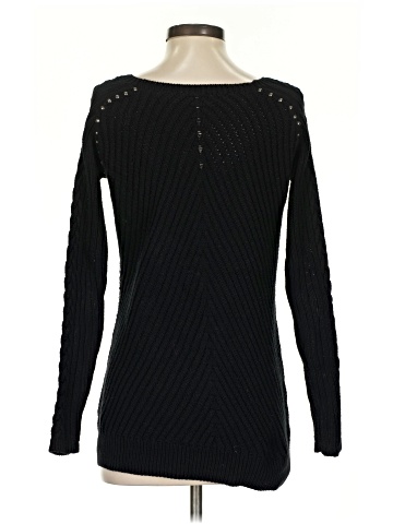 Knitted & Knotted Pullover Sweater (view 2)