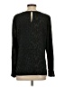 Vince Camuto 100% Polyester Black Long Sleeve Top Size S - photo 2