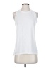 Athleta White Sleeveless T-Shirt Size S - photo 1
