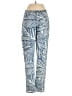 J. McLaughlin Tropical Blue Jeans Size 0 - photo 1