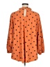 Lularoe Polka Dots Orange 3/4 Sleeve Blouse Size XL - photo 2