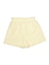 Shein 100% Polyester Solid Yellow Shorts Size M - photo 2