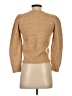 Greylin Metallic Tan Turtleneck Sweater Size S - photo 2