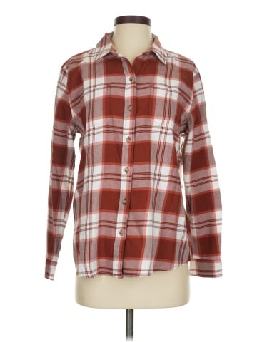 a.n.a. A New Approach Long Sleeve Button-Down Shirt (view 1)