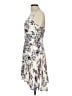 Assorted Brands 100% Rayon Floral Ivory Cocktail Dress Size L - photo 5