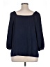 Vince Camuto 100% Polyester Blue 3/4 Sleeve Blouse Size 1X - photo 2