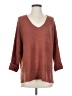 Be Cool 100% Acrylic Metallic Brown Pullover Sweater Size Sm - Med - photo 1