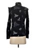 Max Jeans 100% Rayon Black Long Sleeve Blouse Size XS - photo 2