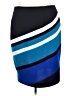 Lane Bryant Color Block Blue Casual Skirt Size 20 - photo 2