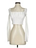 Shein White Long Sleeve Blouse Size 4 - photo 1
