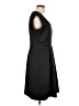 Lands' End Canvas Solid Black Cocktail Dress Size 10 - photo 4
