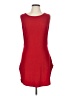 Unbranded Solid Red Casual Dress Size L - photo 1