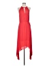 BCBGMAXAZRIA 100% Polyester Solid Red Cocktail Dress Size S - photo 1