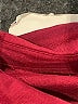 Unbranded Solid Burgundy Long Sleeve Blouse Size L - photo 7
