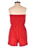 Monteau Solid Red Romper Size S - photo 2