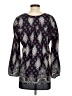 Motherhood Blue 3/4 Sleeve Blouse Size Sm Maternity - photo 2