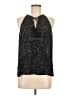 Greylin 100% Silk Black Sleeveless Silk Top Size M - photo 1