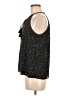 Greylin 100% Silk Black Sleeveless Silk Top Size M - photo 5