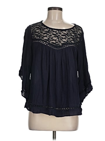 Harlowe & Graham 3/4 Sleeve Blouse (view 1)