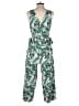 dalia Tropical Green Jumpsuit Size 2 - photo 2