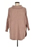 Express Tan Pink Turtleneck Sweater Size M - photo 1