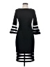 Calvin Klein Black Cocktail Dress Size 2 - photo 1