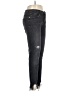 Zara Houndstooth Gray Jeans Size 6 - photo 4